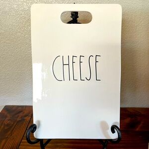 Rae Dunn by Magenta Cheese Cutting Board Serving Tray